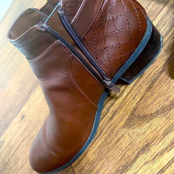 Brown boots size 8 1/2 - Picture 3 of 4